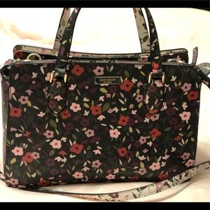 Kate Spade floral purse excellent condition
